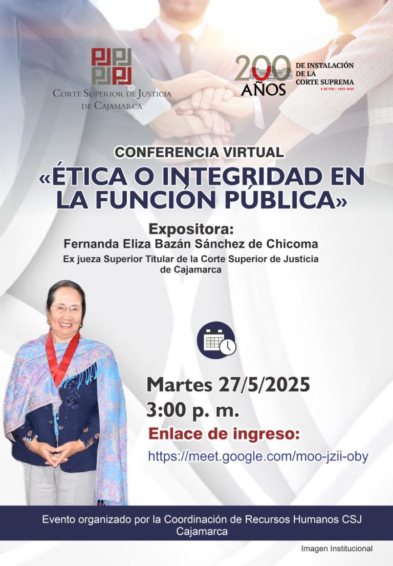 ETICA O INTEGRIDAD EN LA FUNCIÓN PÚBLICA